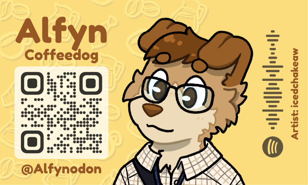 Edition 01 name card front by @icedchakeaw