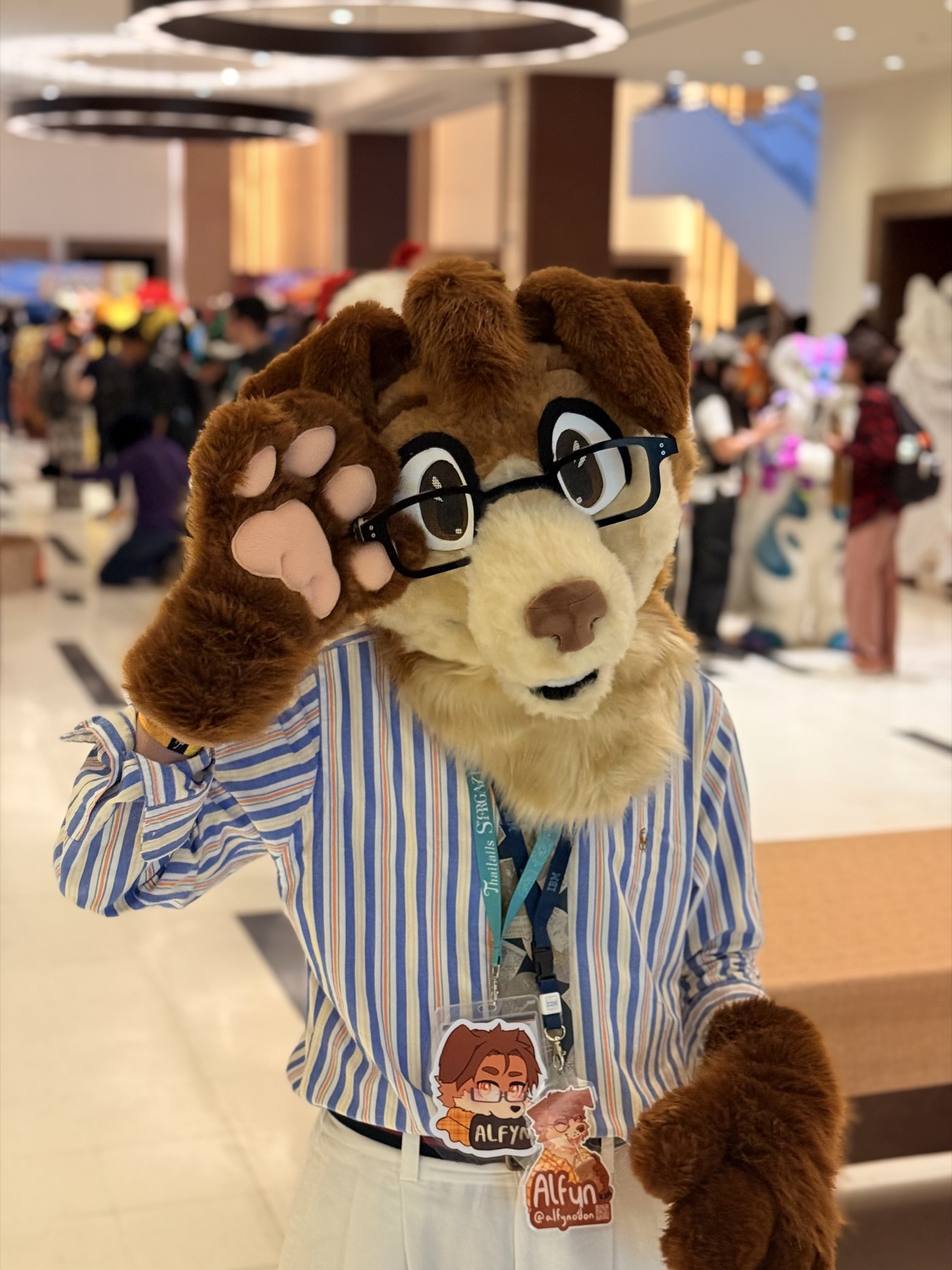 Alfyn fursuit at ThaiTail 2026
